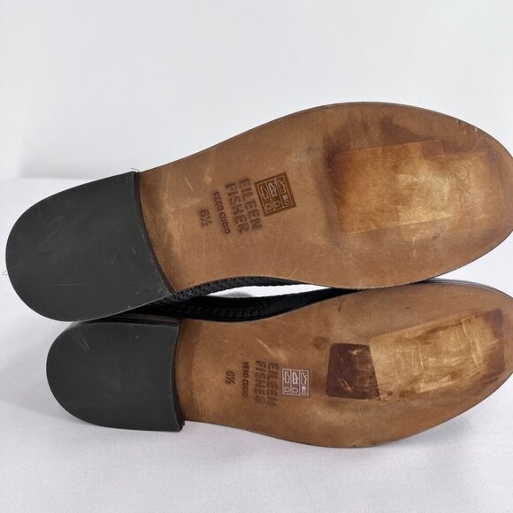 Eileen Fisher Jude Recycled Stretch Knit Bootie Size 6.5 Grey Ankle Boot - Picture 10 of 12